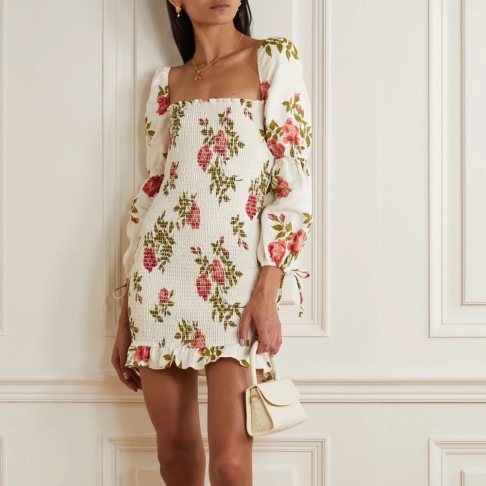 NWOT Reformation Hilary Dress in Floral
